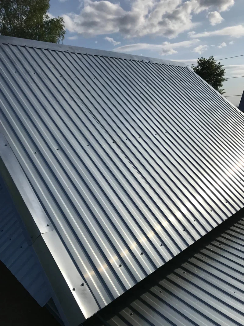 ребристая крыша