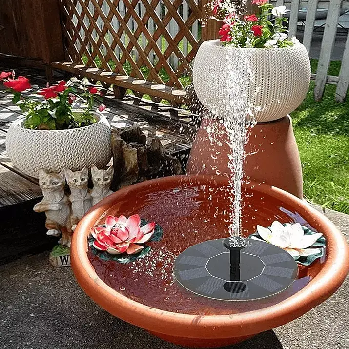 кашпо для садового фонтана — миниатюра