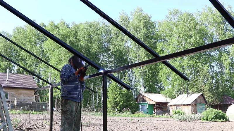 Установка перекладин