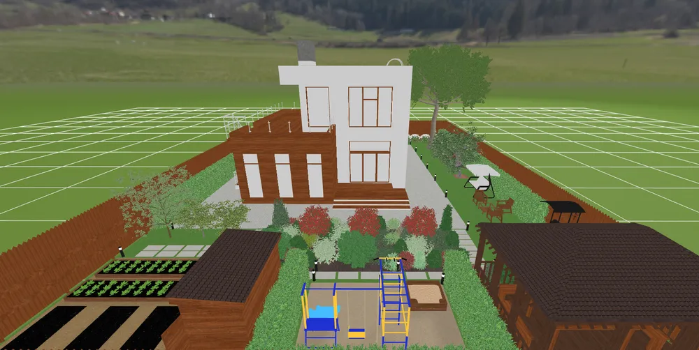 онлайн-планировщик участка Соткин