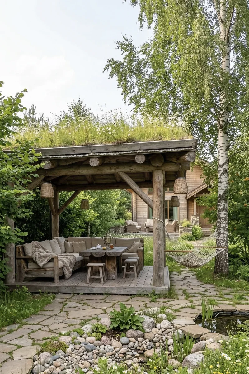 Ландшафт в экостиле