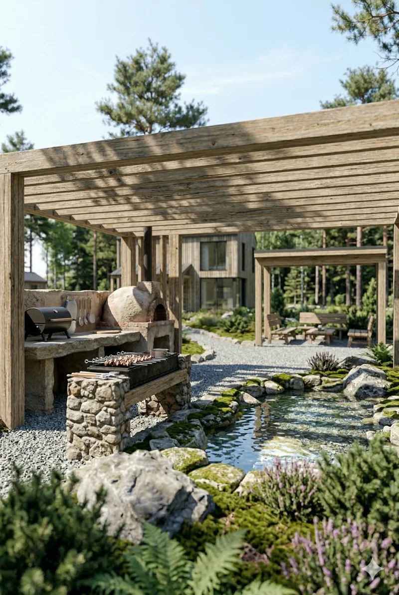 Ландшафт в скандинавском стиле