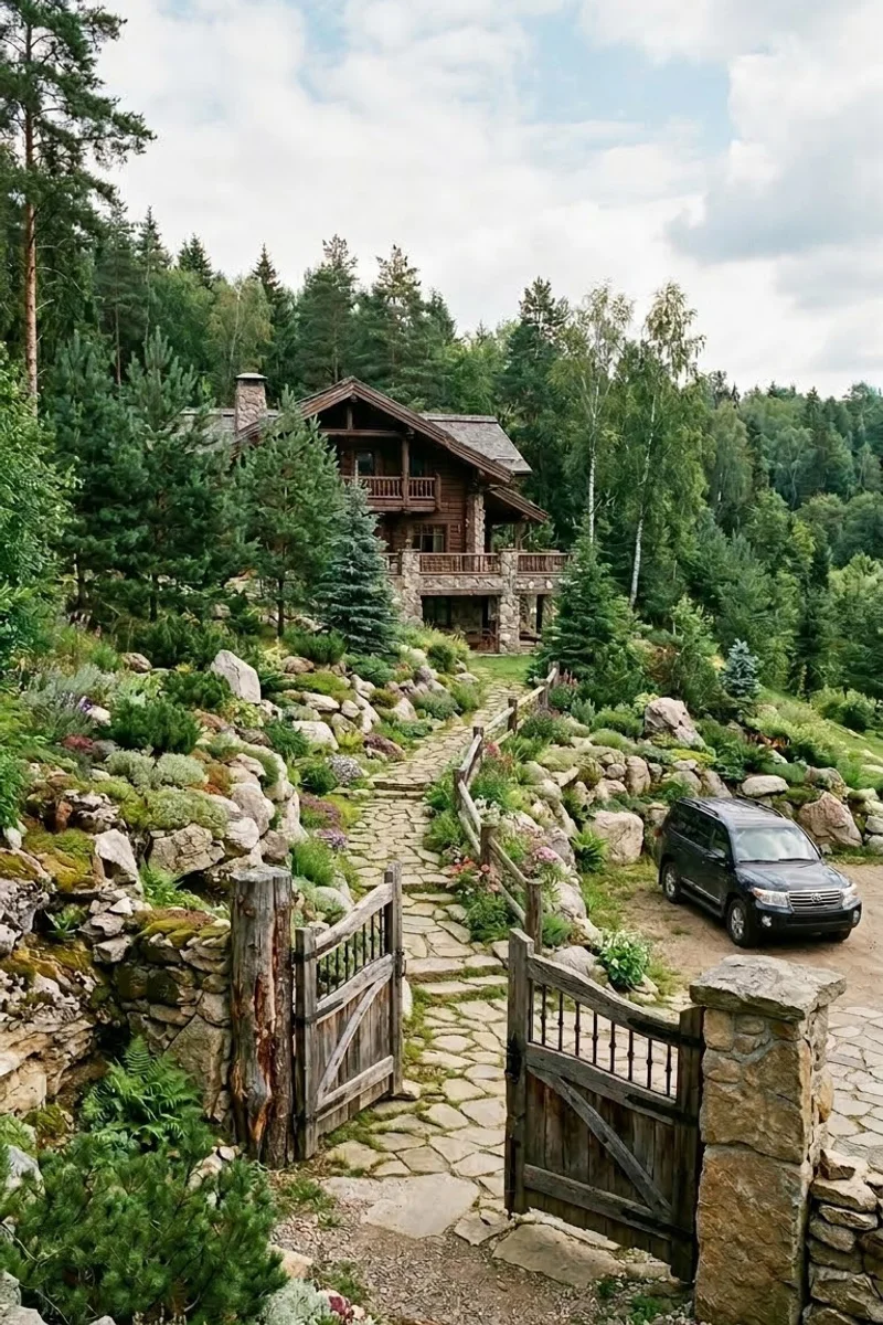 Ландшафтный дизайн в альпийском стиле