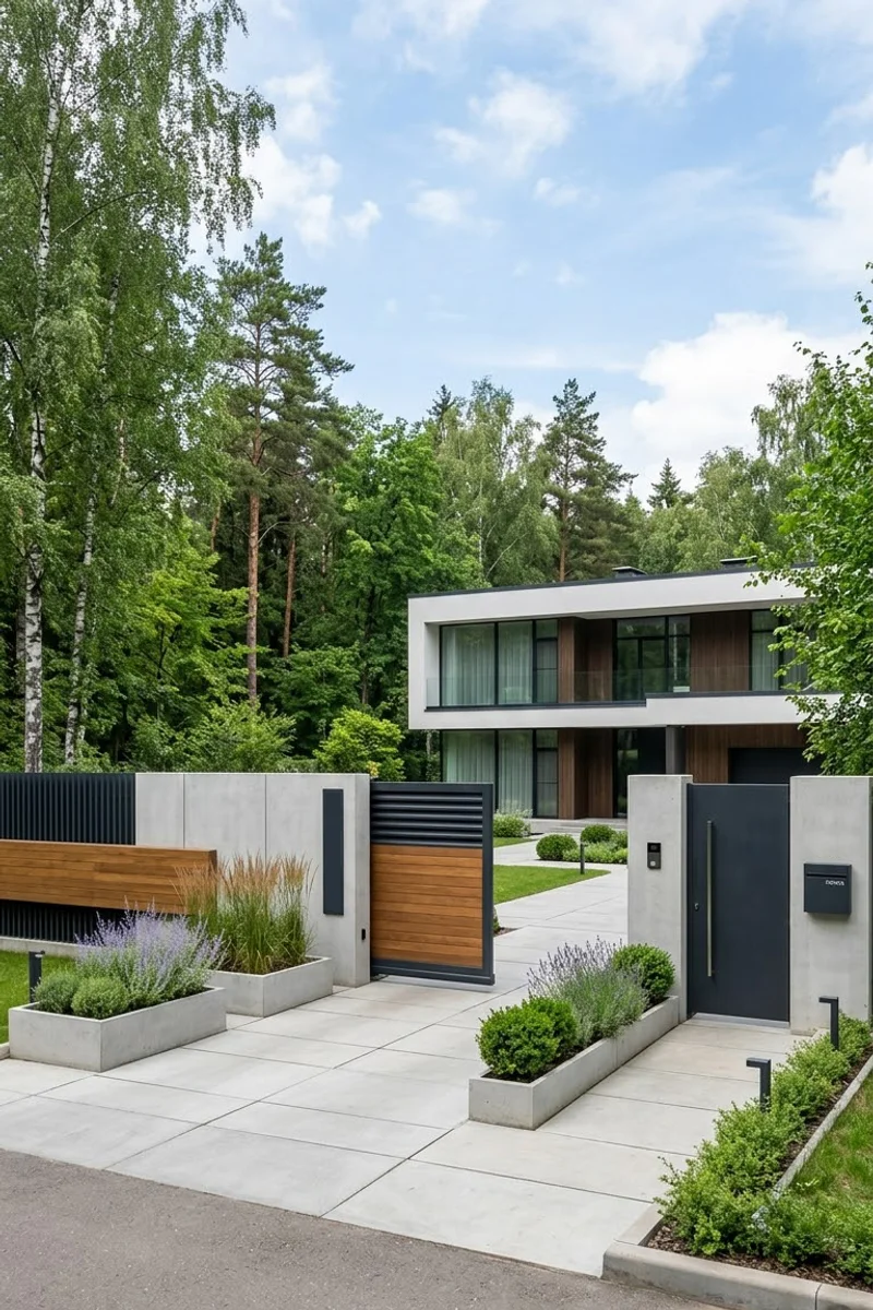 Минимализм в ландшафтном дизайне