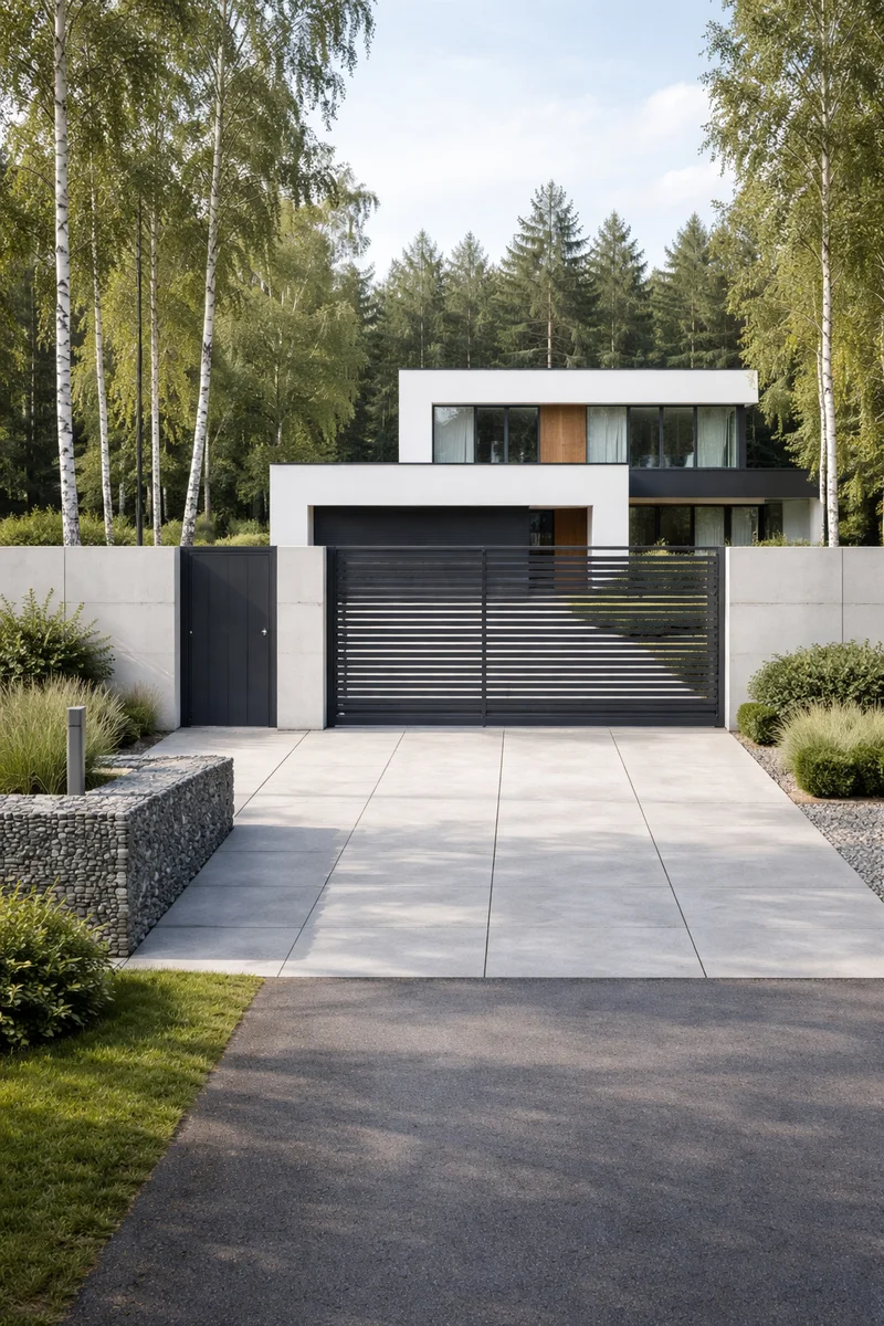 Ландшафтный дизайн в стиле минимализм