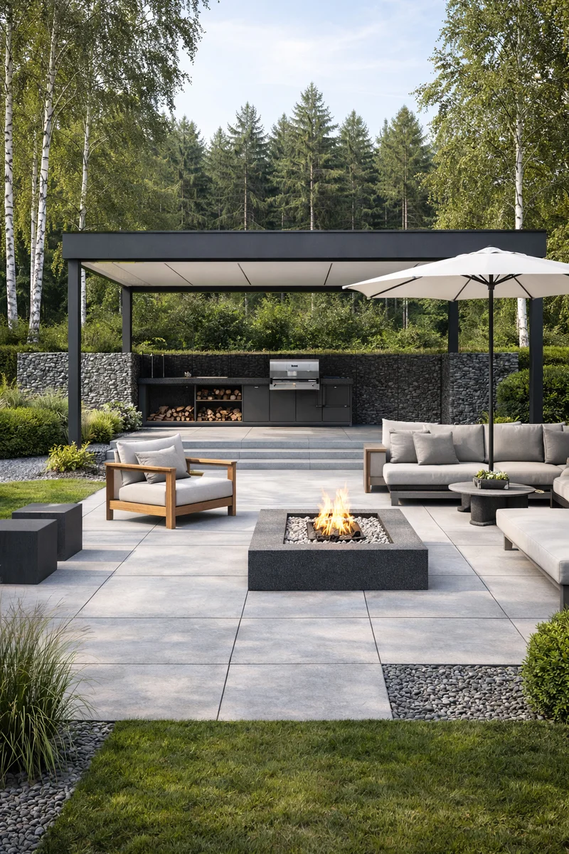 Ландшафт в стиле минимализм