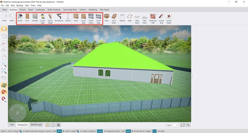 добавление окон и дверей