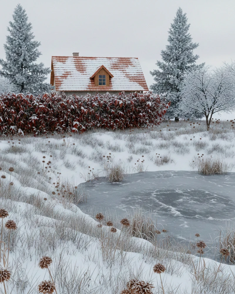 зимний ландшафт