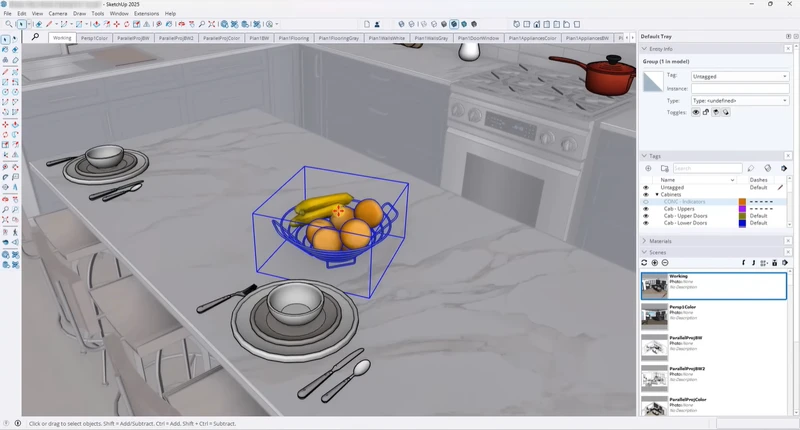 создание трехмерной модели