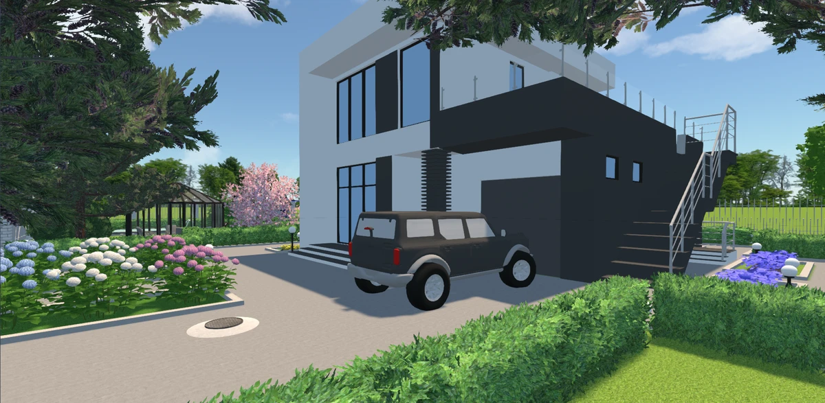 парковка у дома