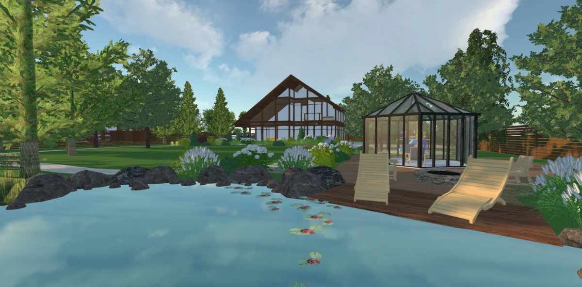 Ландшафтный Дизайн 3D