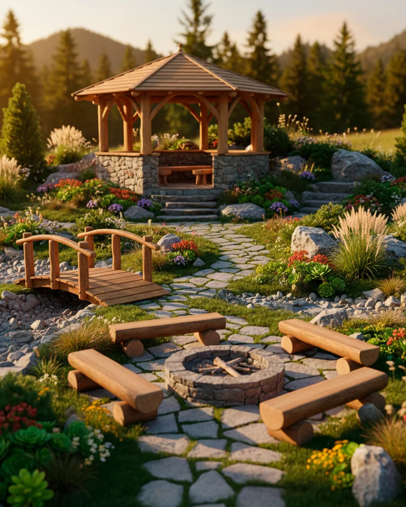 Альпийский стиль ландшафтного дизайна