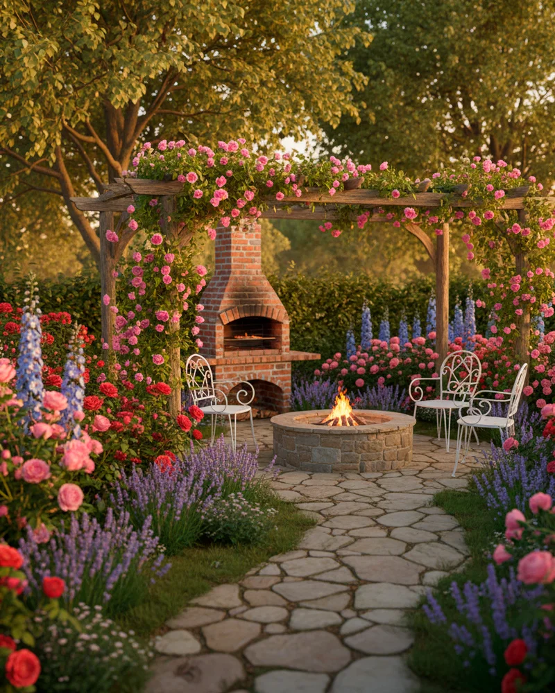 Ландшафтный дизайн в английском стиле