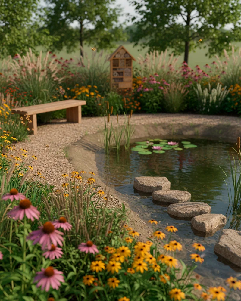 Ландшафтный дизайн в экостиле