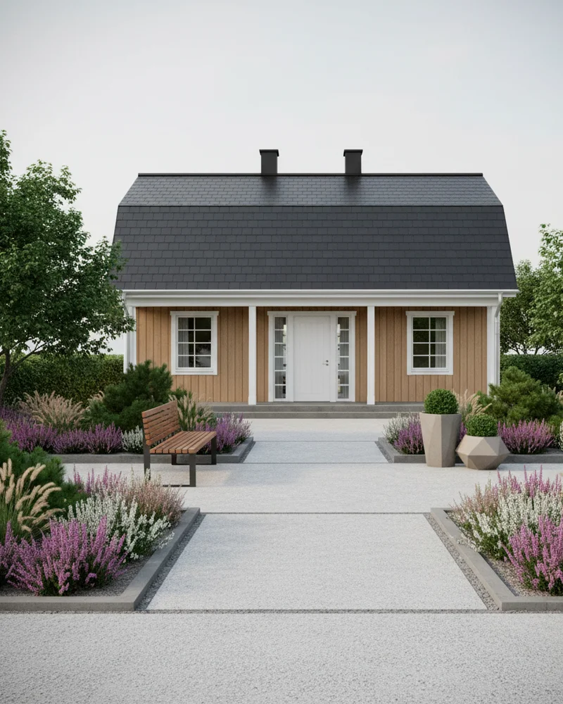 Как оформить участок в скандинавском стиле