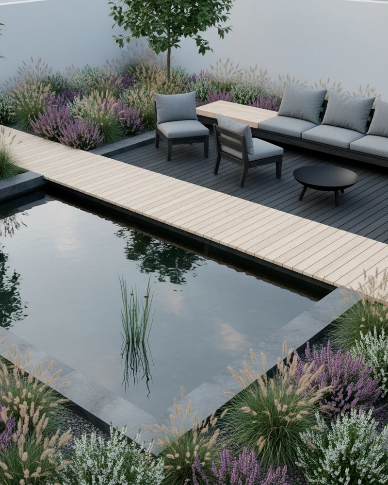 Дизайн участка в скандинавском стиле