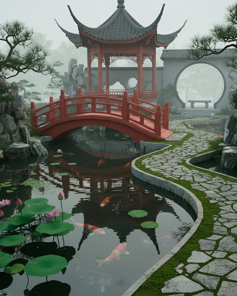 Ландшафт в китайском стиле