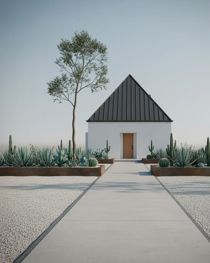 Ландшафтный дизайн в стиле минимализм