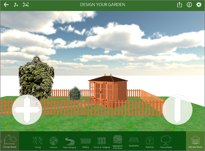 Онлайн-сервис для планировки и дизайна садового участка